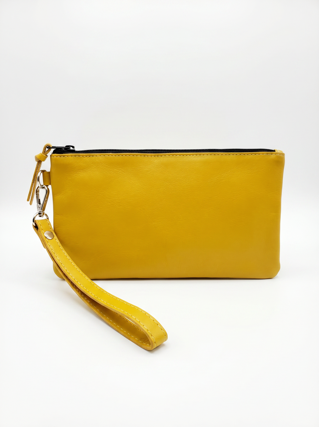 Leather Wristlet Purse