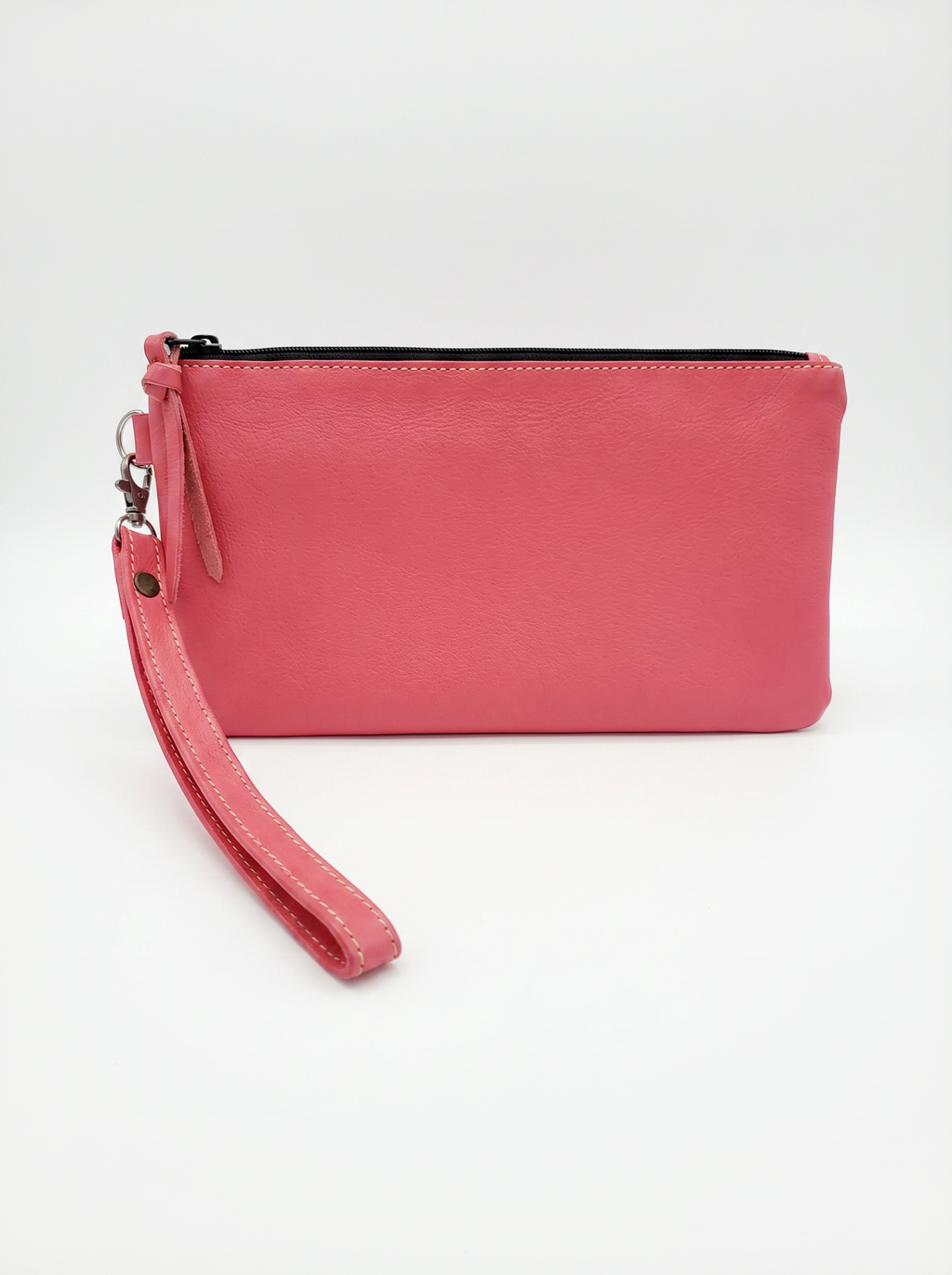 Leather Wristlet Purse