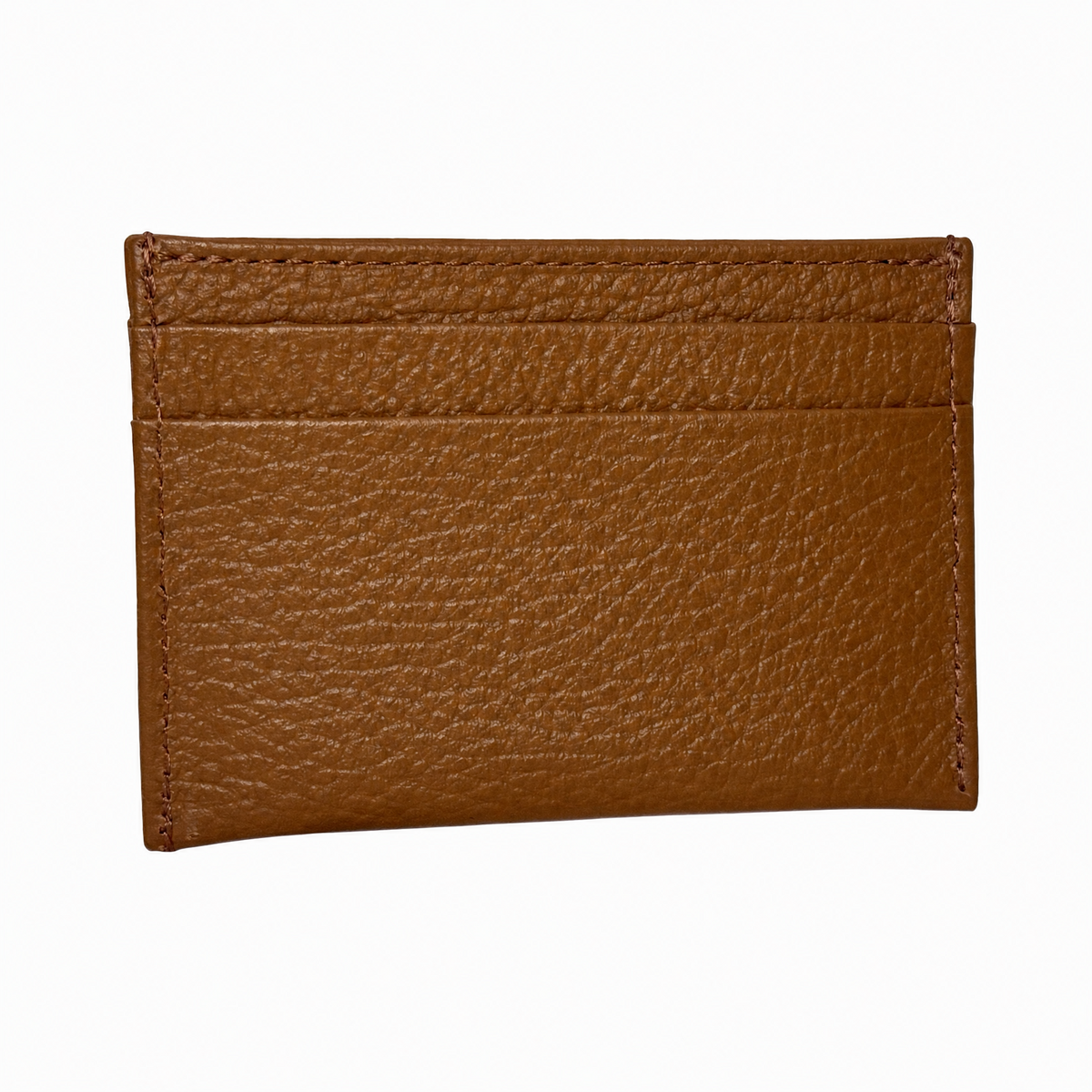Leather and Huipil Credit Card Wallet