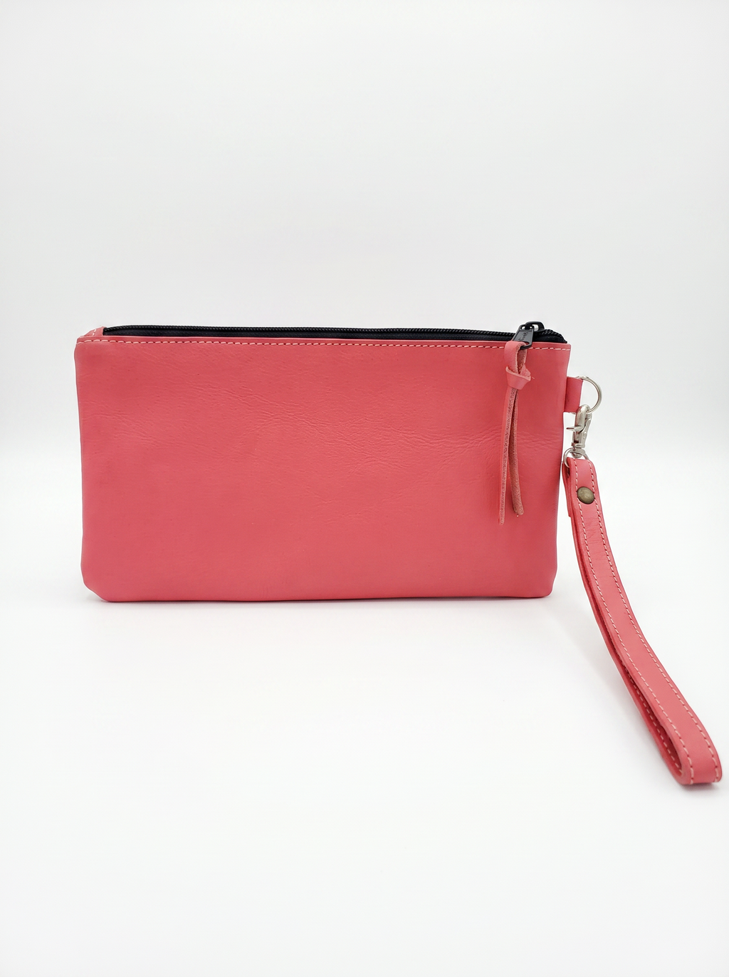 Leather Wristlet Purse