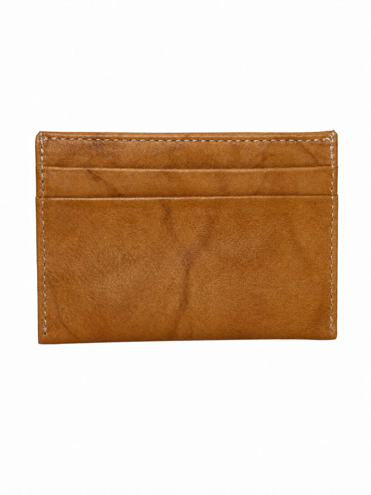 Leather and Huipil Credit Card Wallet