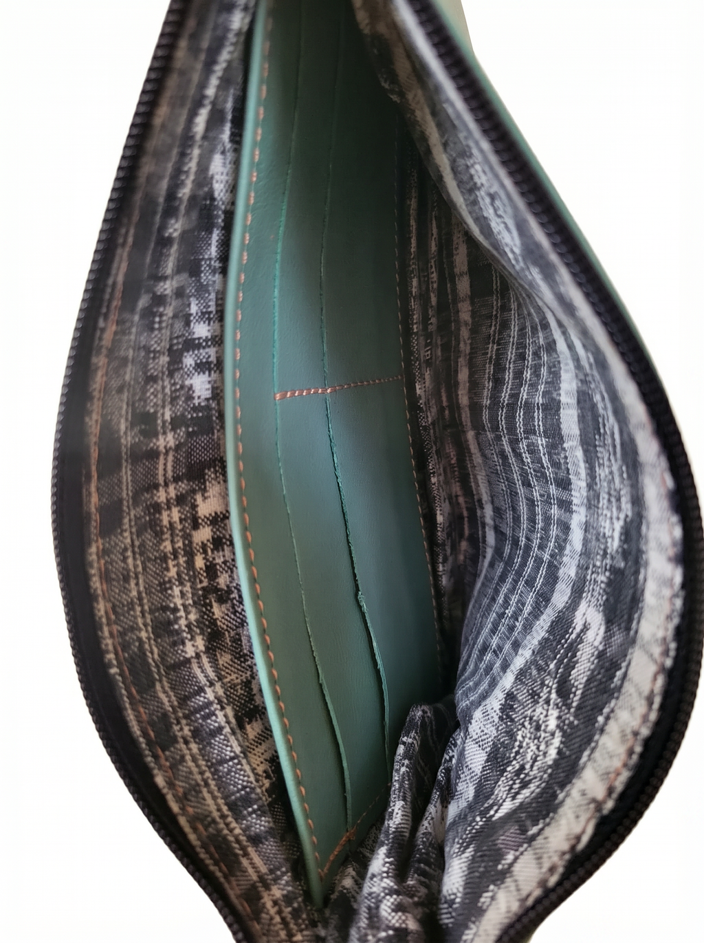 Leather Wristlet Purse