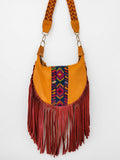 Fringe Moon Huipil Bag