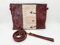 Purse w/ Vertical Huipil