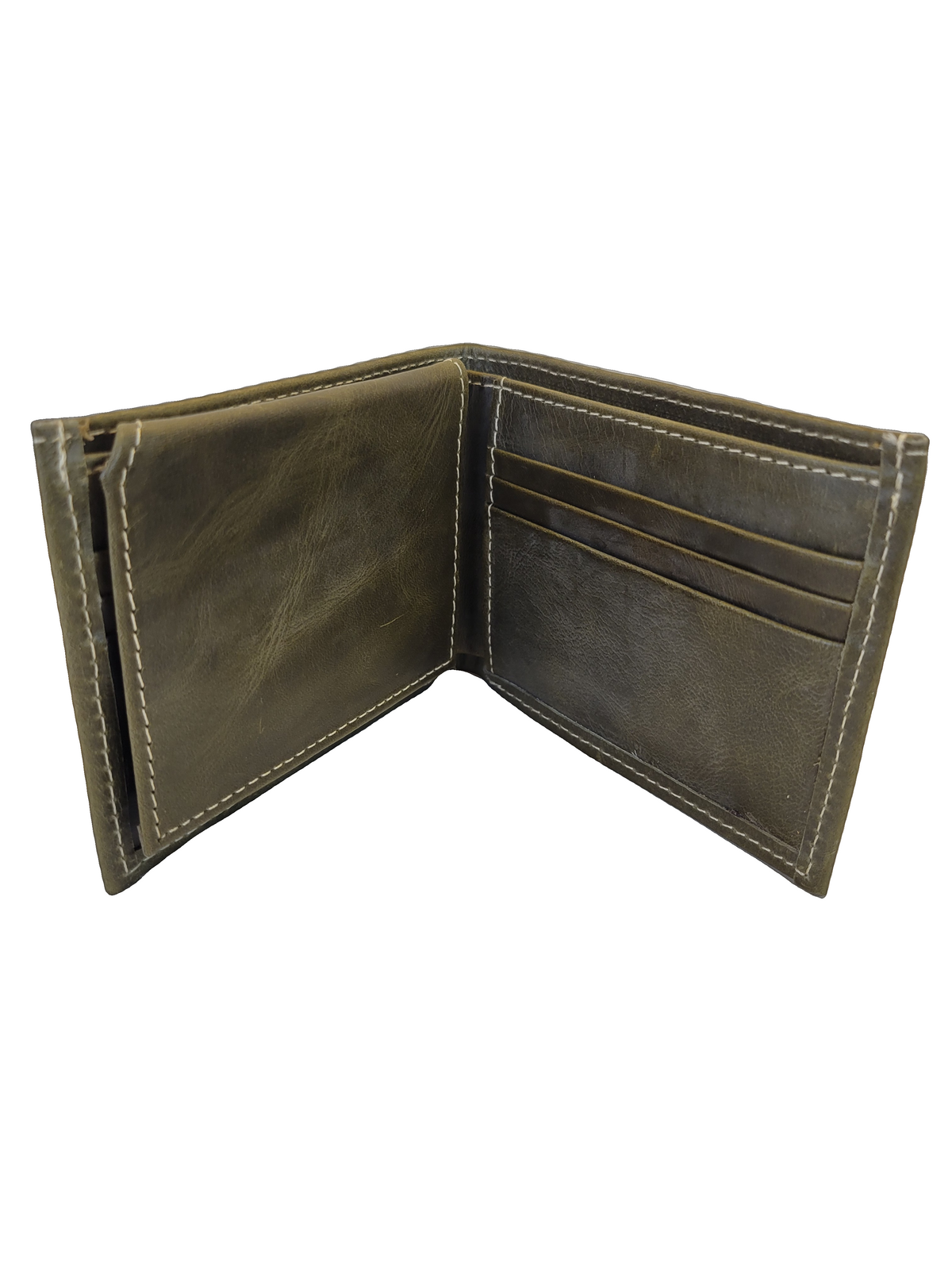 Bifold Leather Wallet w/ ID
