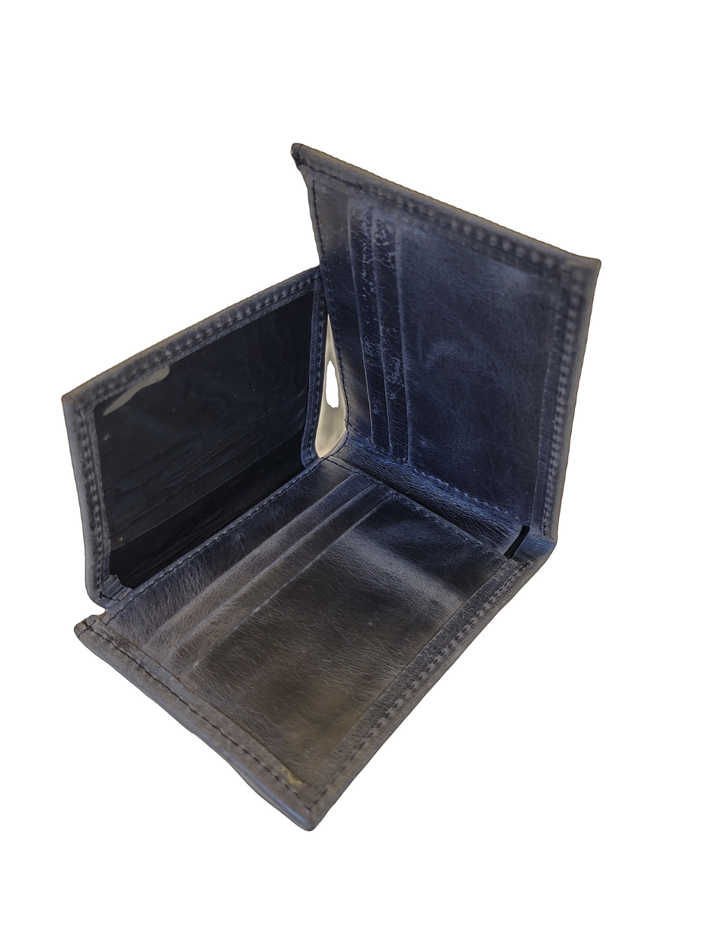 Bifold Leather Wallet w/ ID