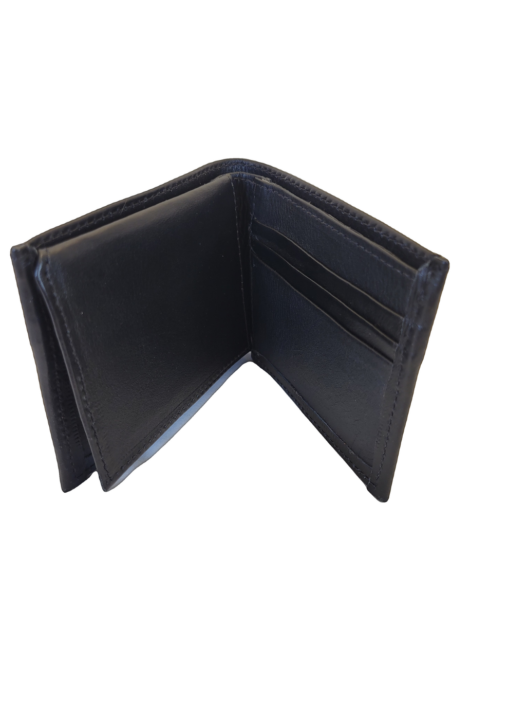 Leather & Huipil Bifold Wallet