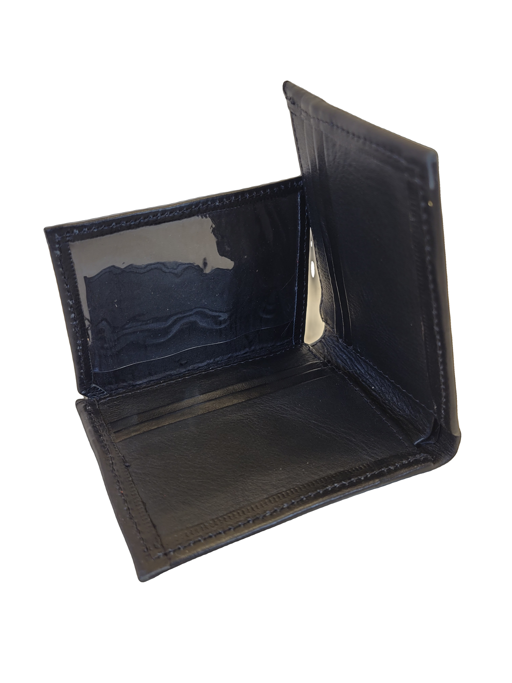 Leather & Huipil Bifold Wallet