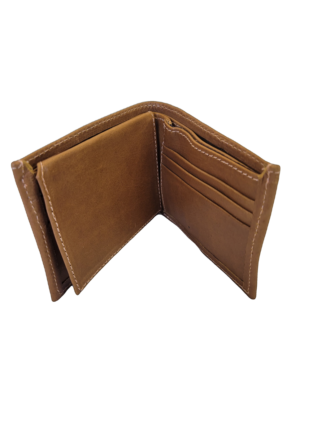 Leather & Huipil Bifold Wallet