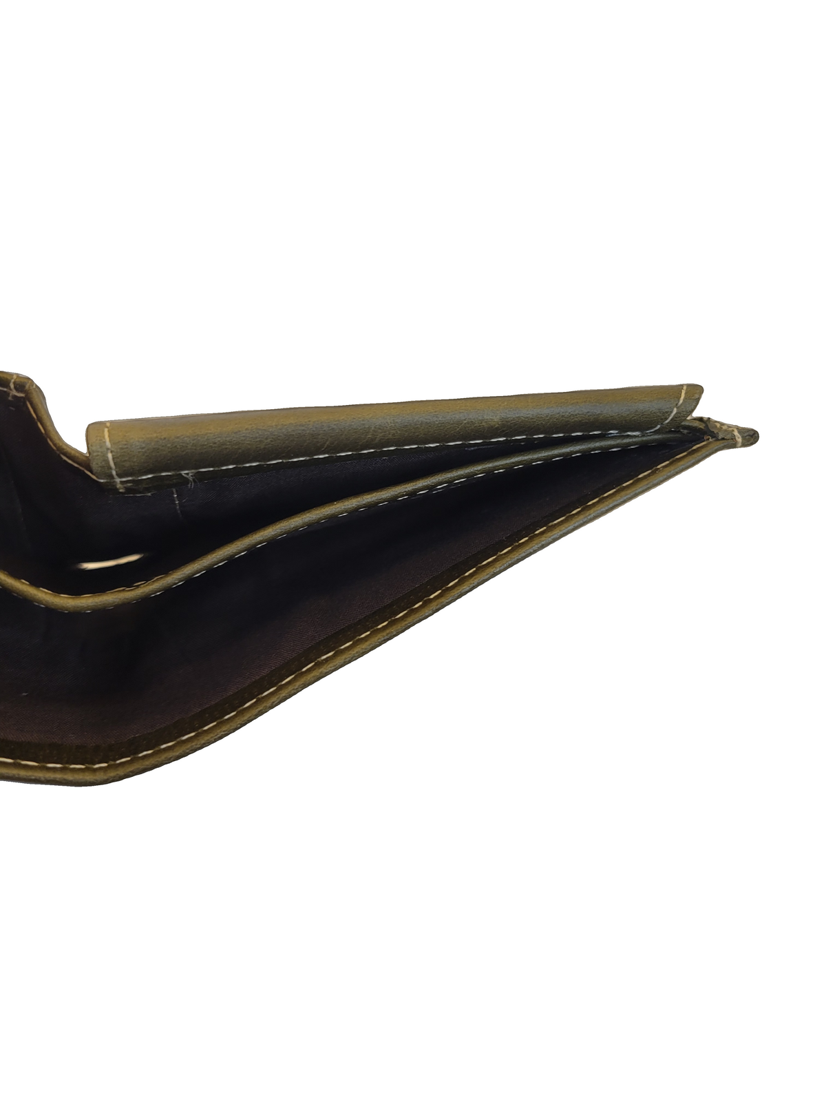 Leather & Huipil Bifold Wallet