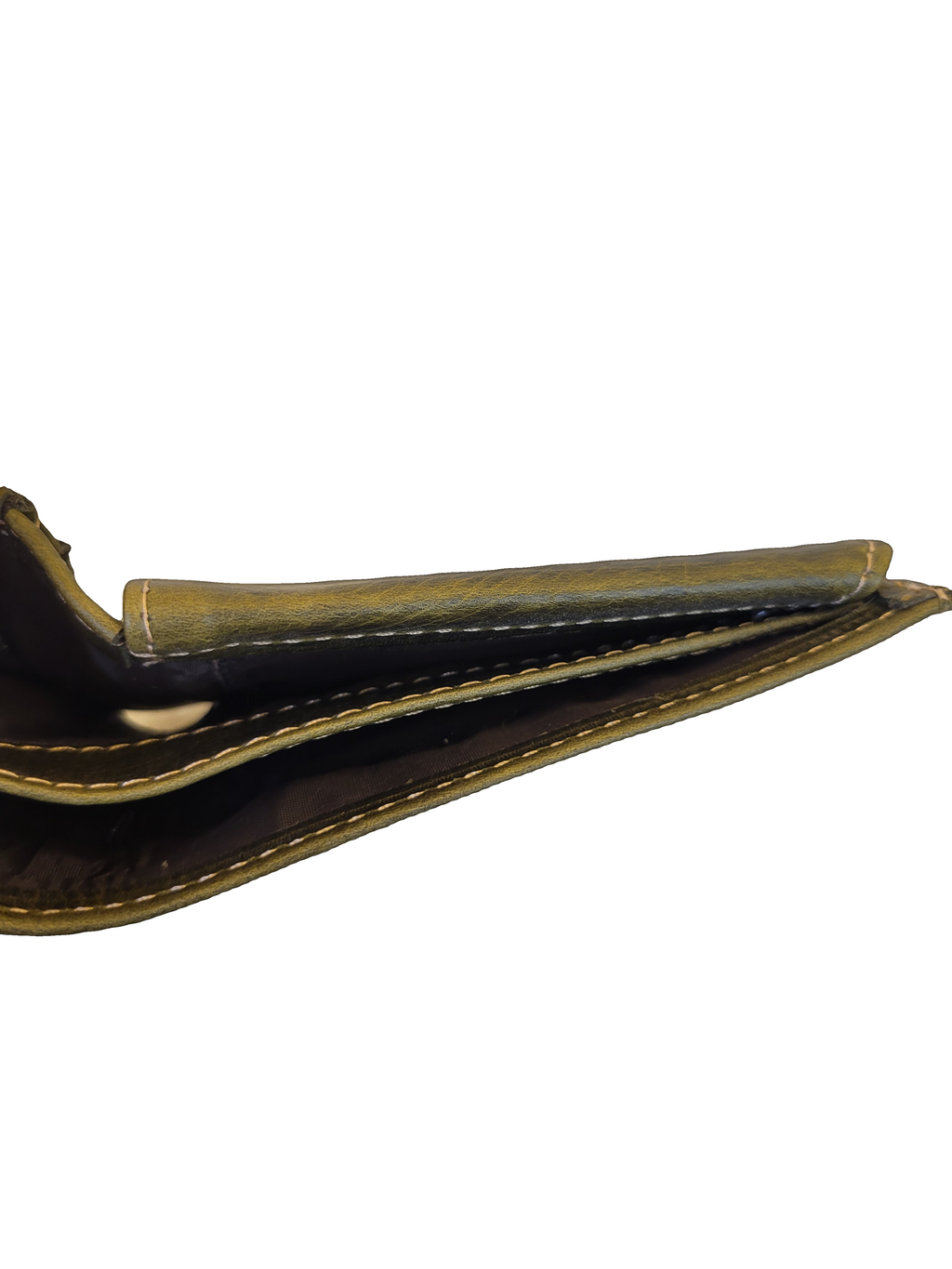 Leather & Huipil Bifold Wallet