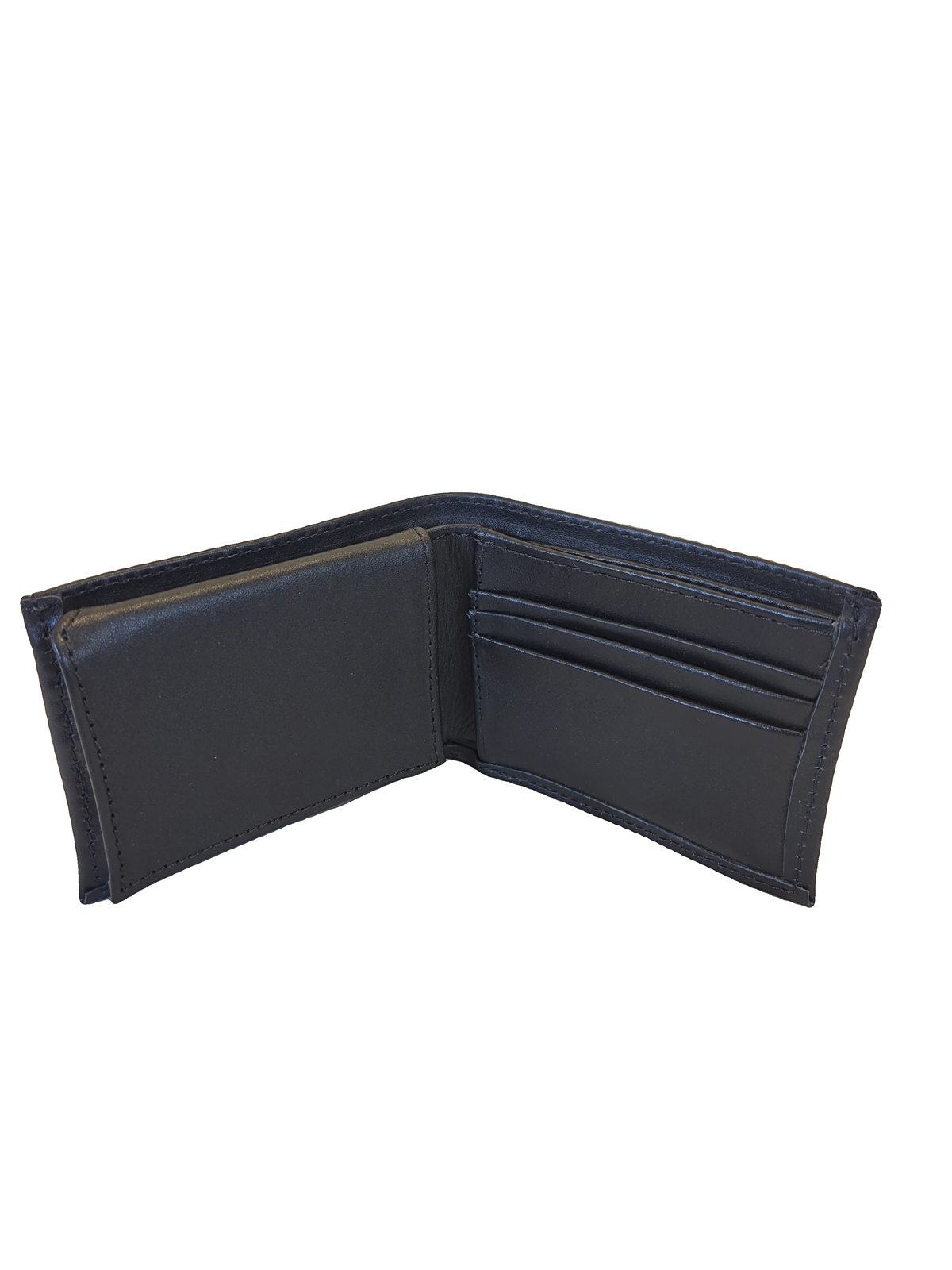 Leather & Huipil Bifold Wallet