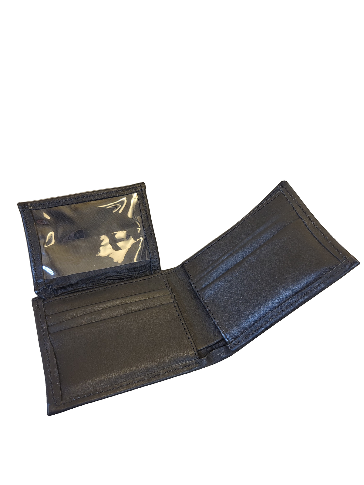 Leather & Huipil Bifold Wallet