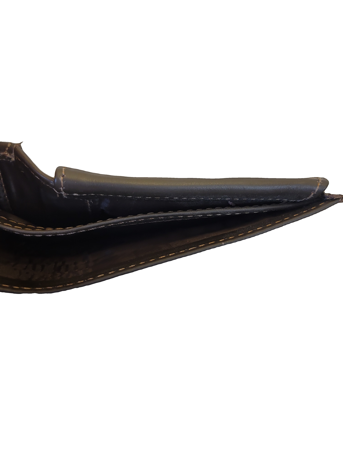 Leather & Huipil Bifold Wallet