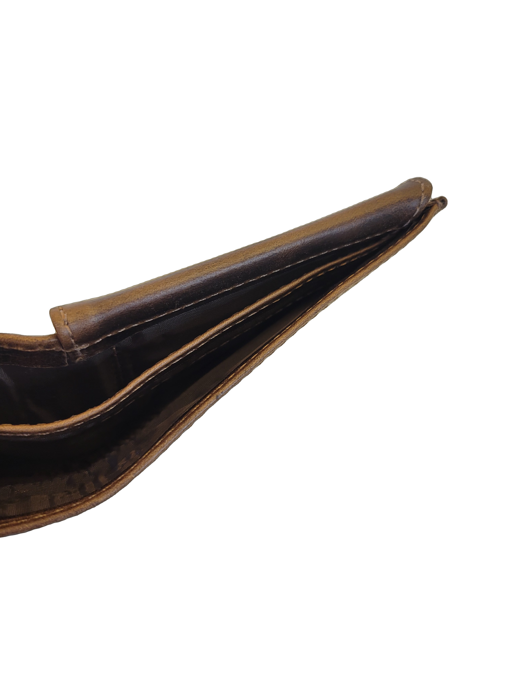 Leather & Huipil Bifold Wallet