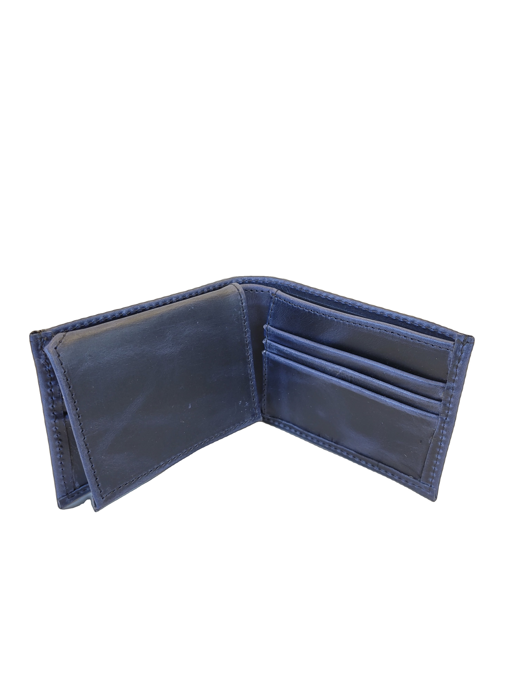 Leather & Huipil Bifold Wallet