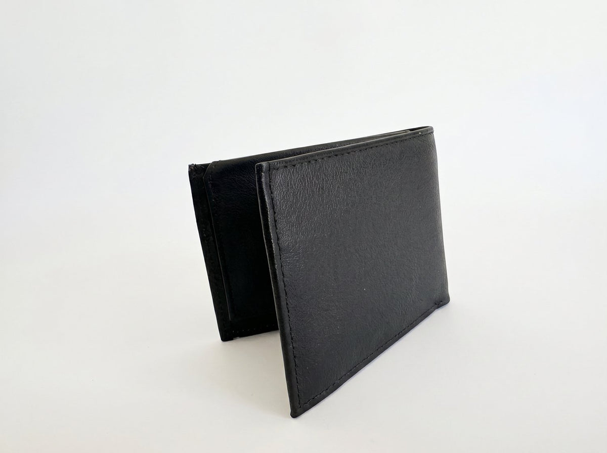 Bifold Leather Wallet w/ ID