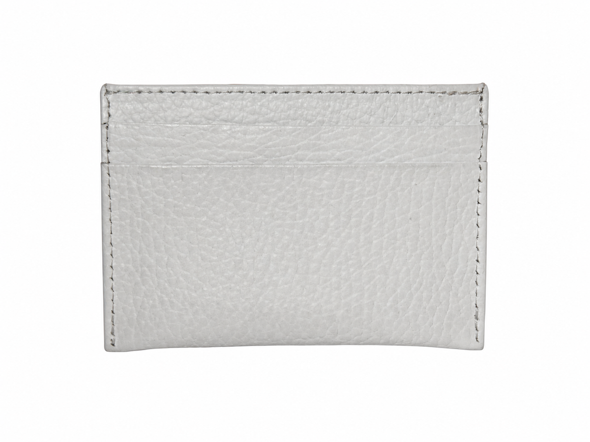 Leather and Huipil Credit Card Wallet