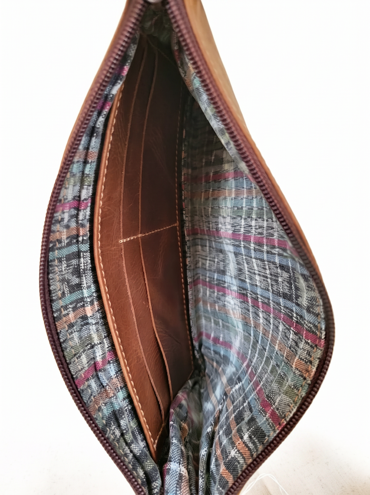 Leather Wristlet Purse