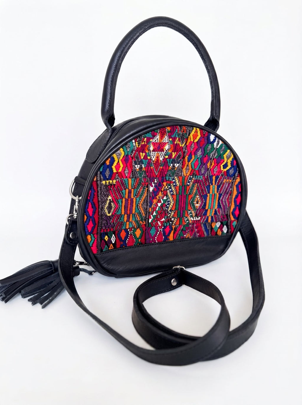 Round Crossbody Bag