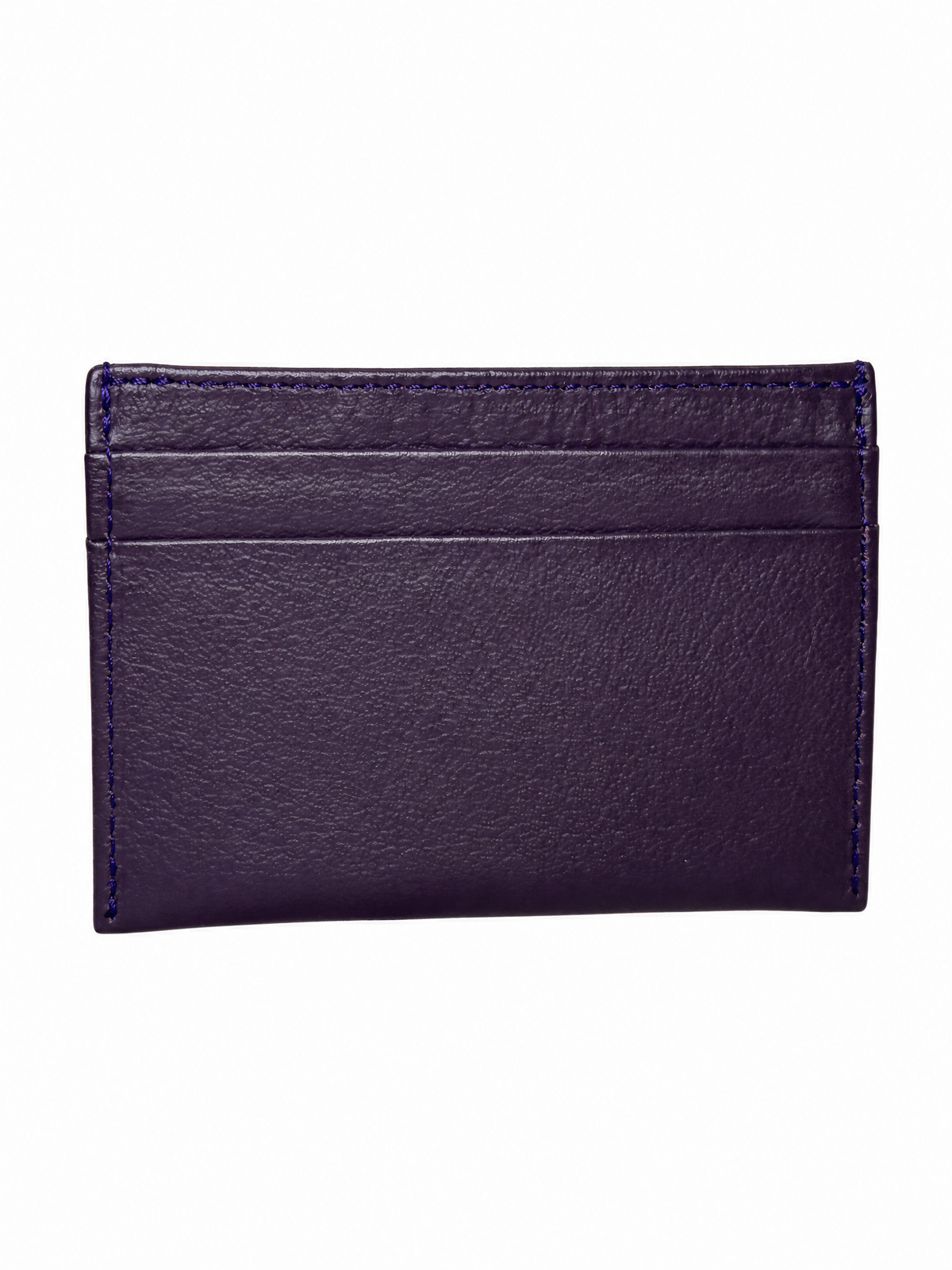 Leather and Huipil Credit Card Wallet