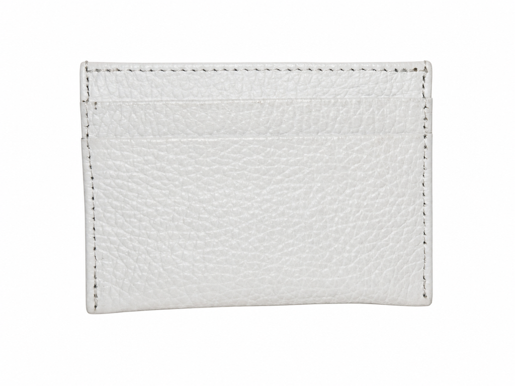Leather and Huipil Credit Card Wallet