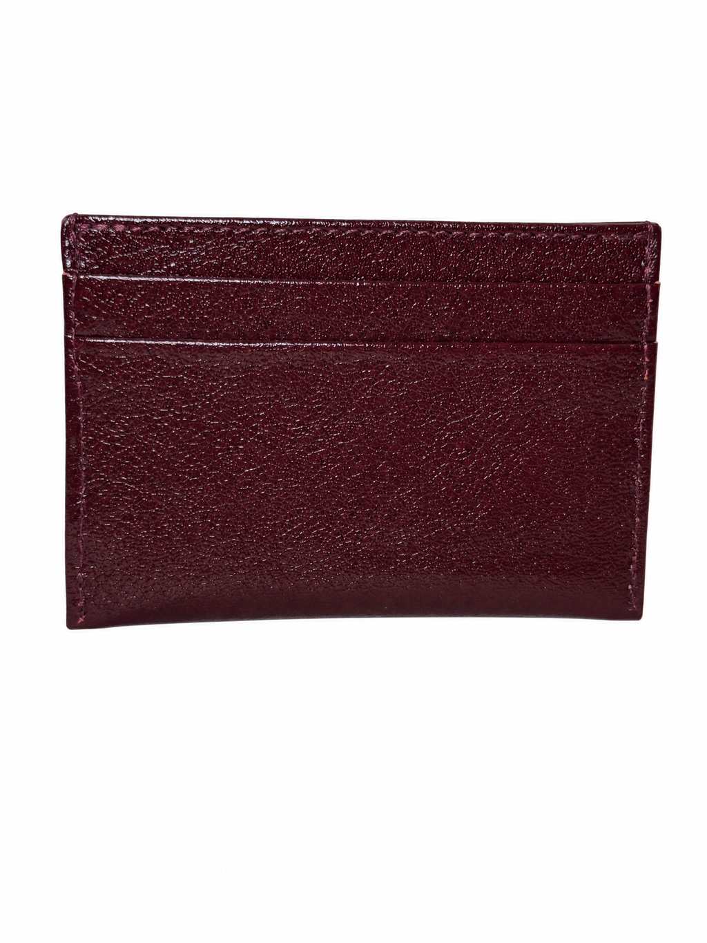 Leather and Huipil Credit Card Wallet