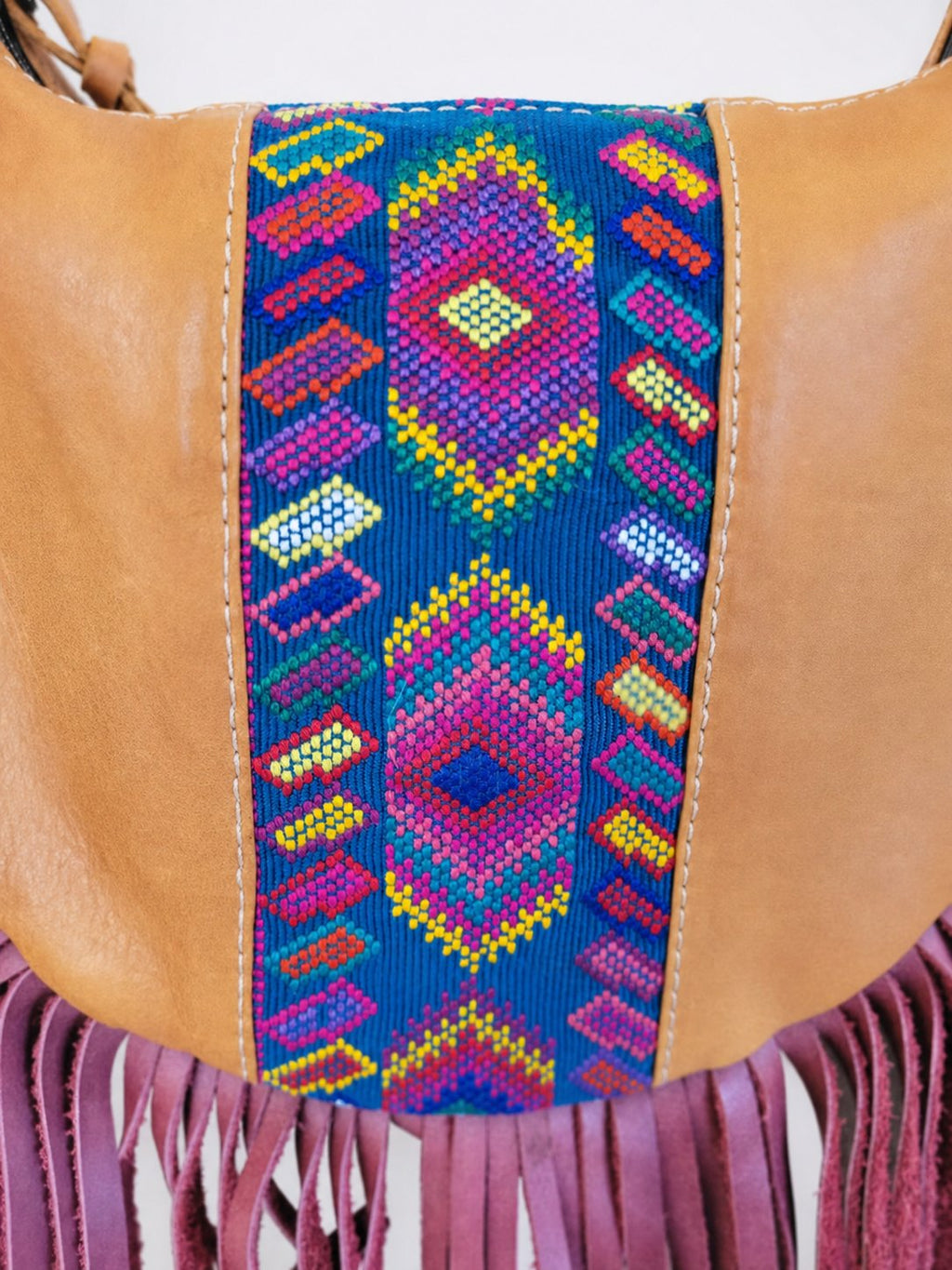 Fringe Moon Huipil Bag