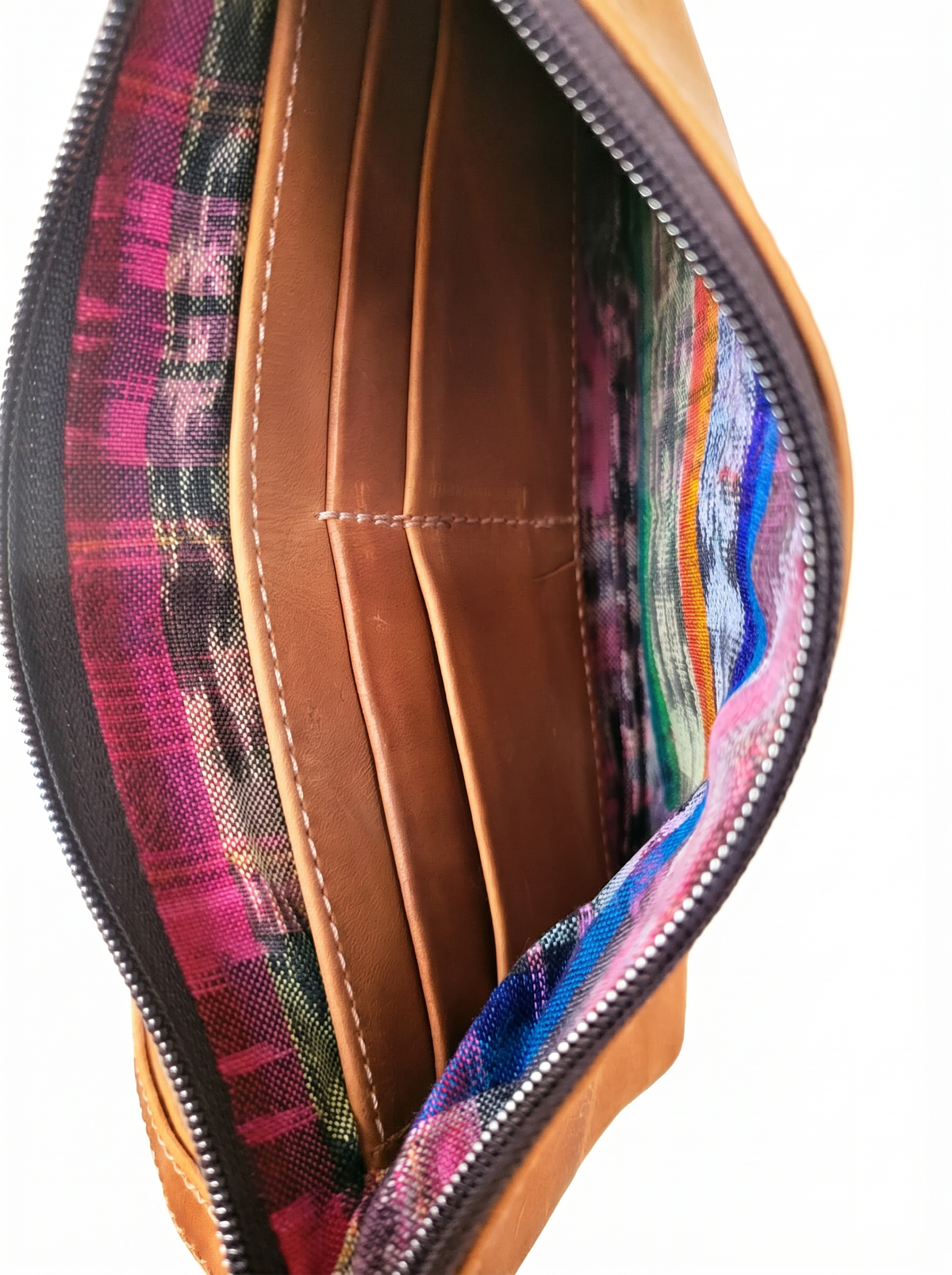 Leather Wristlet Purse