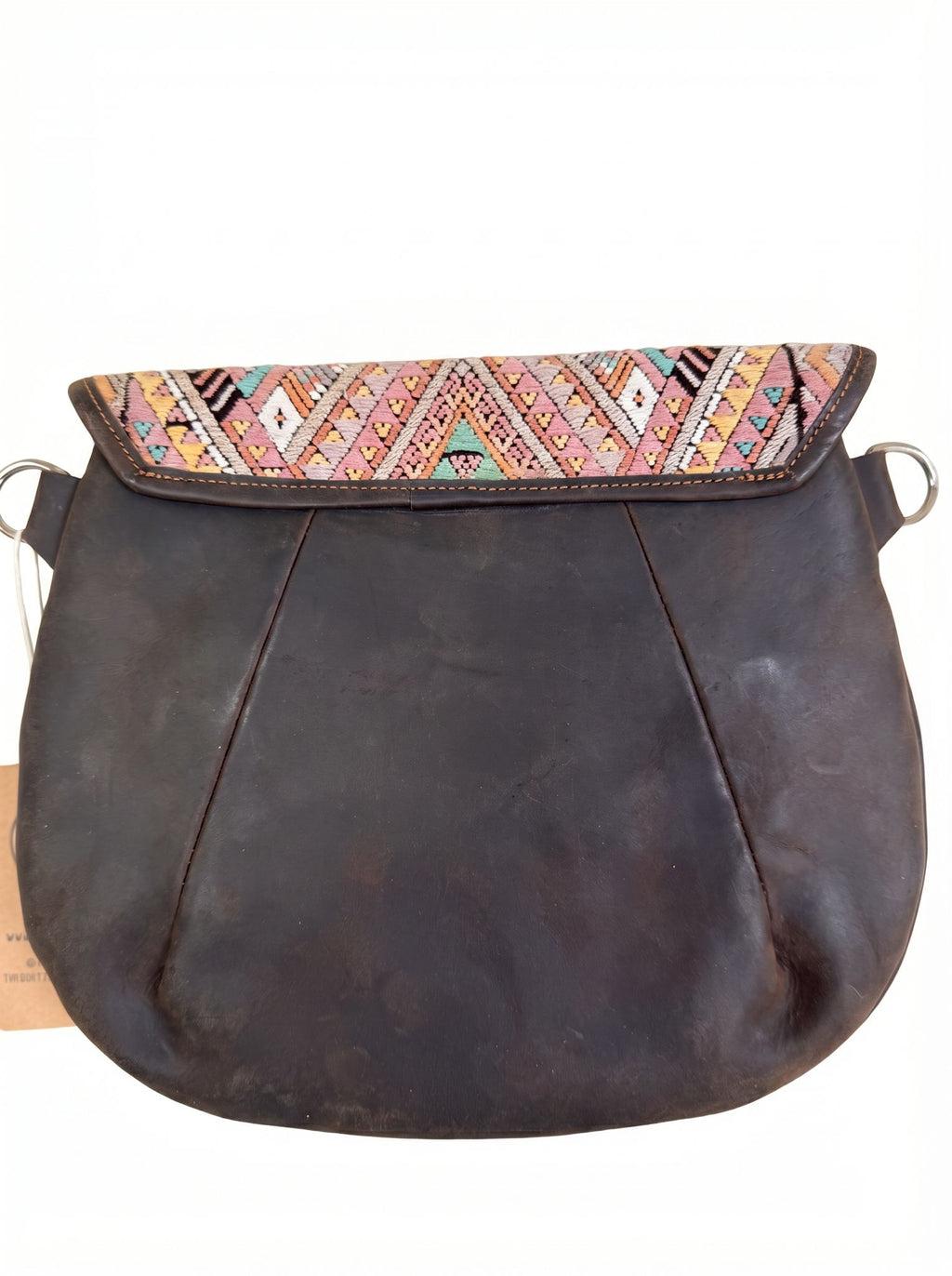 Flat Saddle Bag Purse