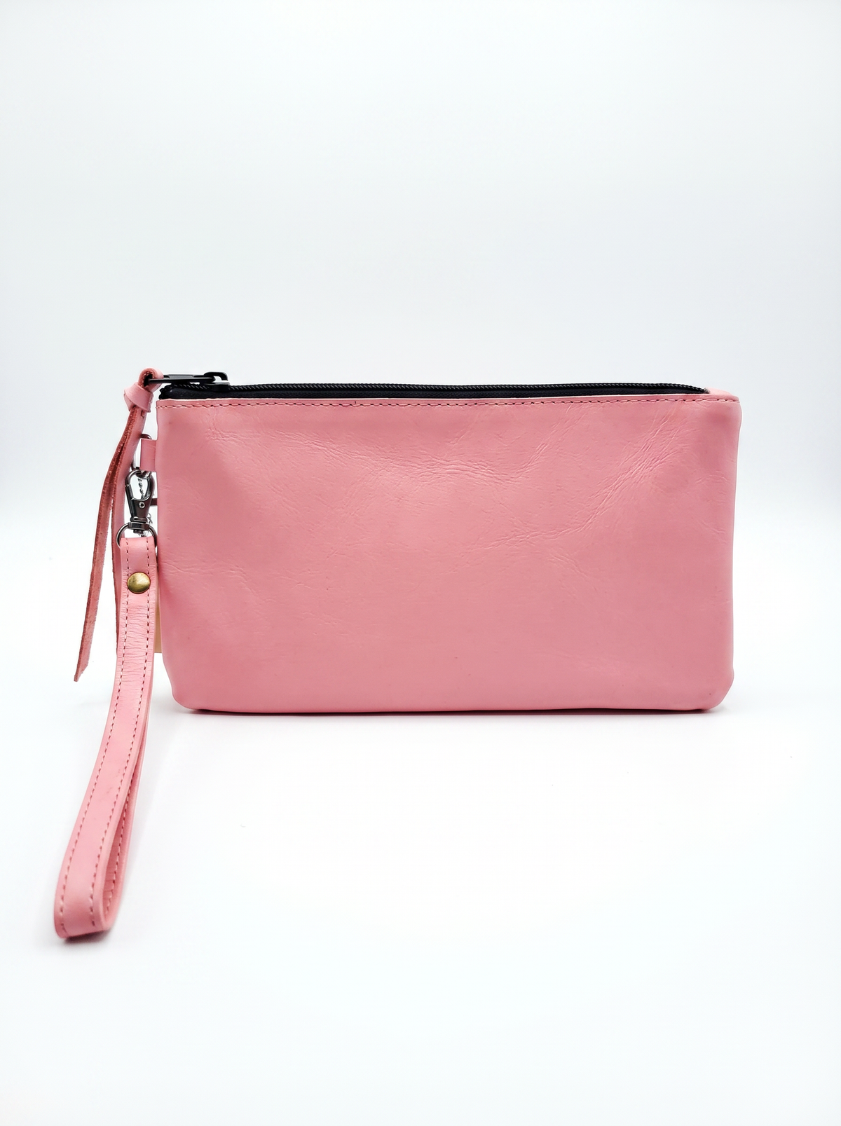 Leather Wristlet Purse