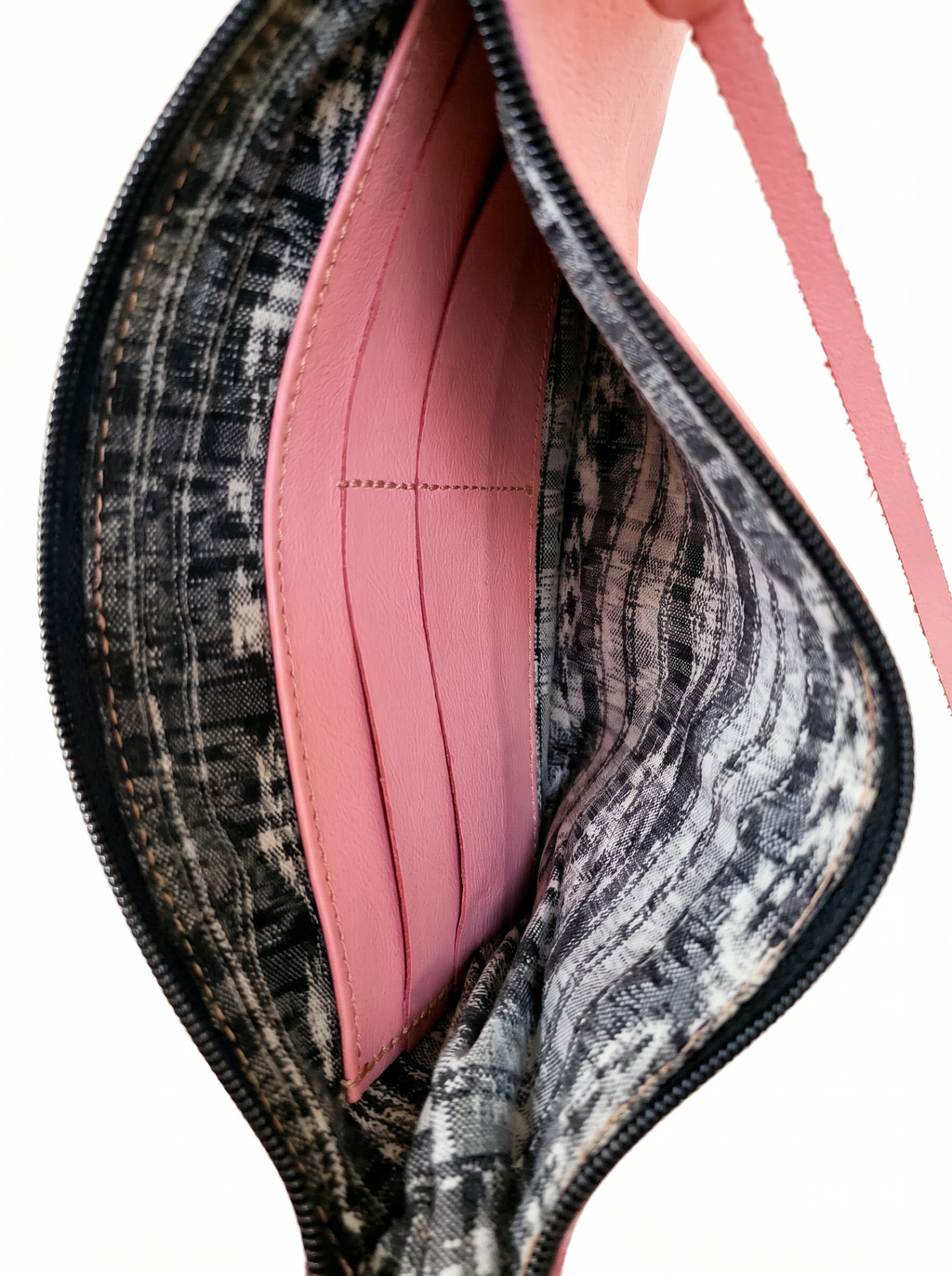 Leather Wristlet Purse