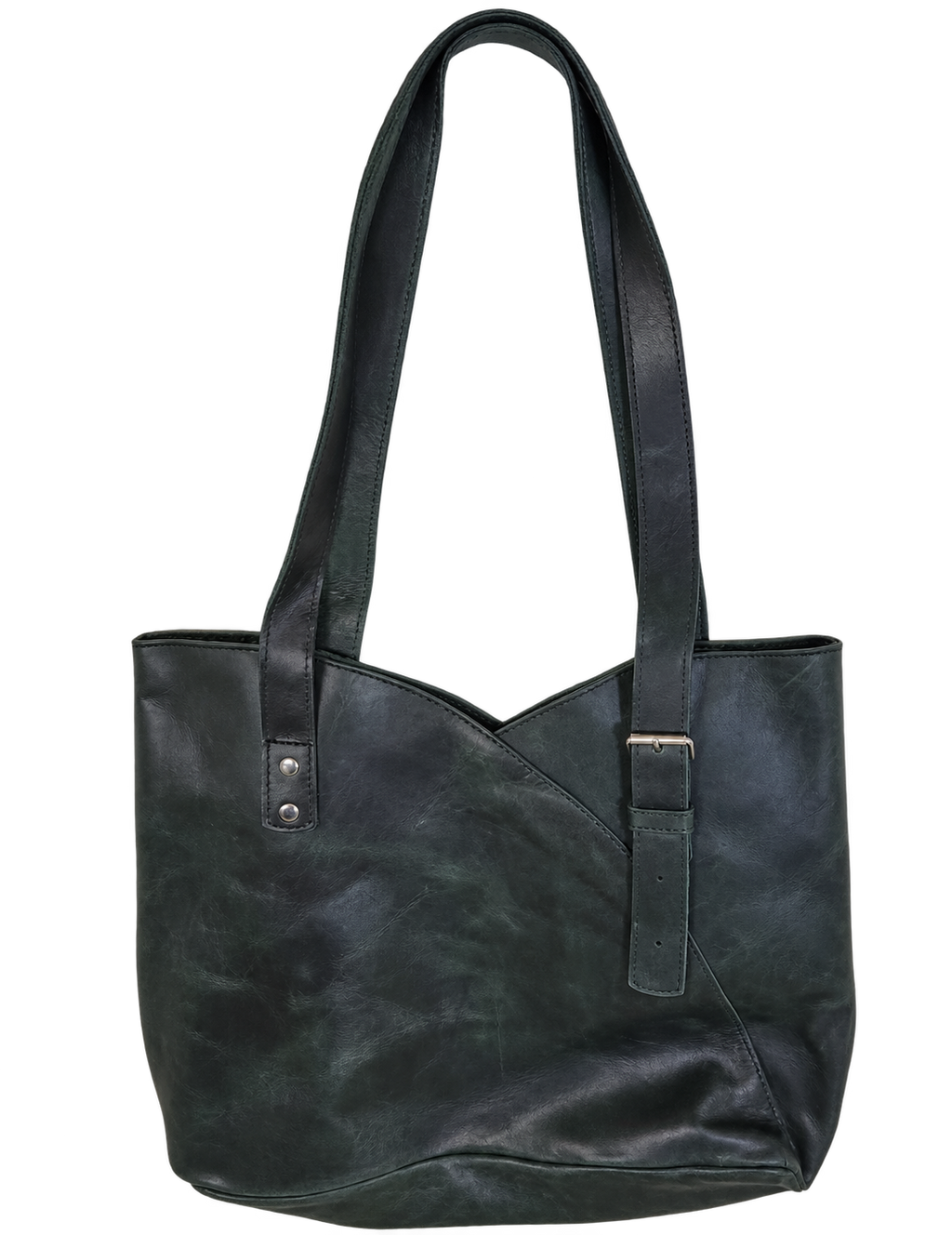 Leather Tulip Purse