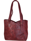 Leather Tulip Purse