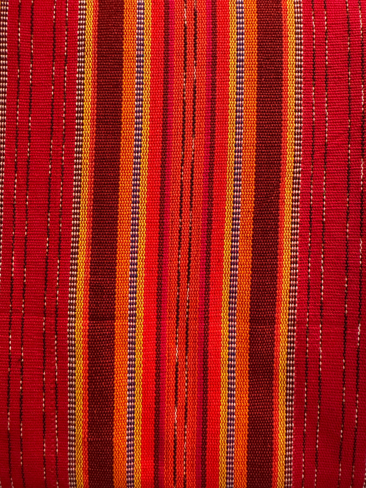 Front Textile: Crimson Red Gold