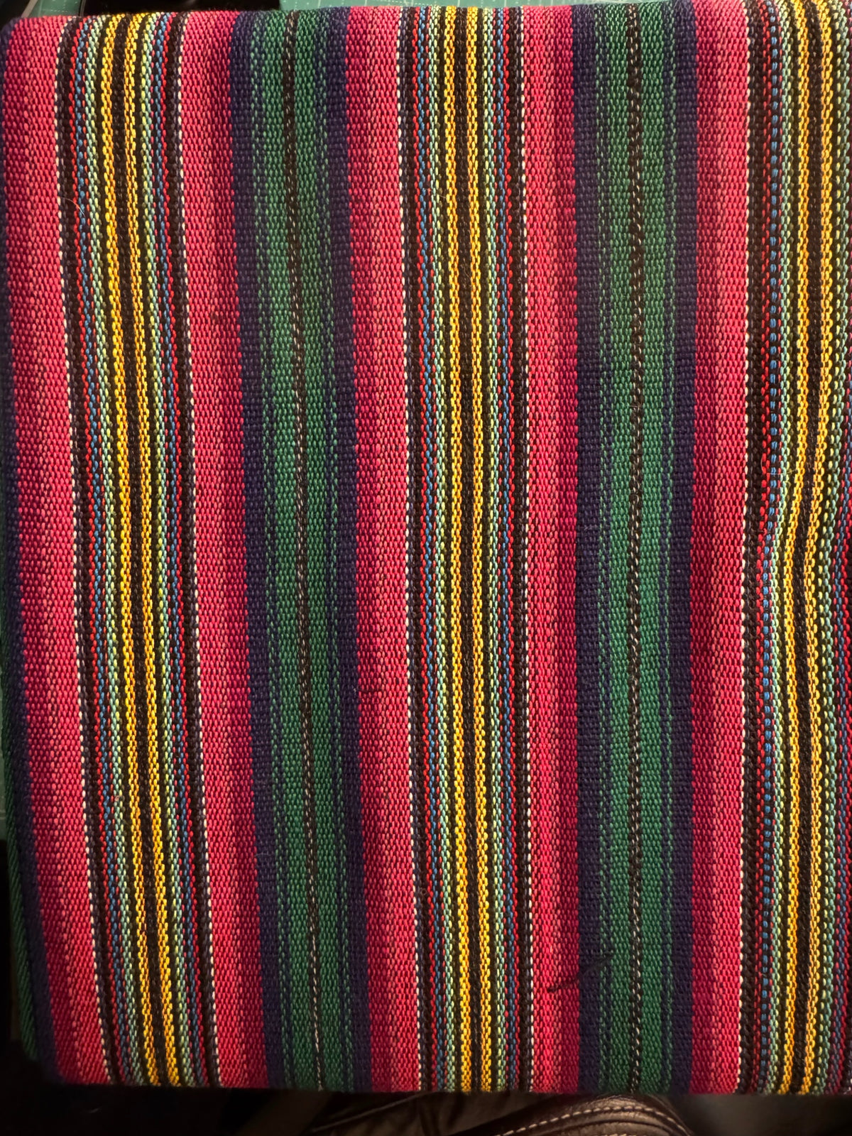 Front Textile: Berry Forest Stripe