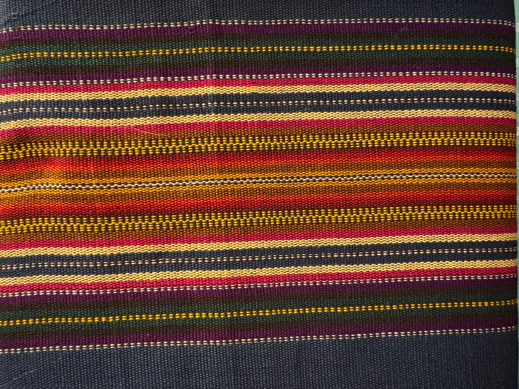 Front Textile: Midnight Sunset Stripe