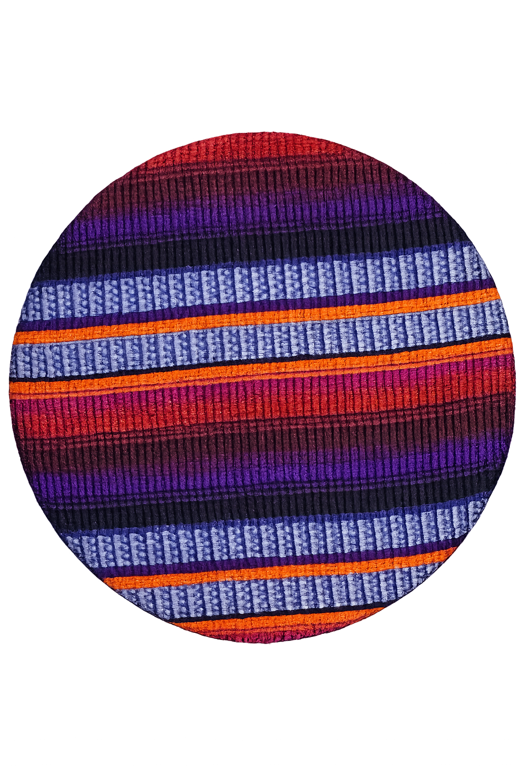 8-Inch Guatemalan Textile Trivet with Removable Cover