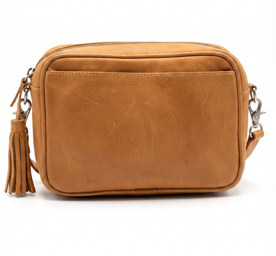 Deep Rectangle Crossbody w/ Outer Pocket