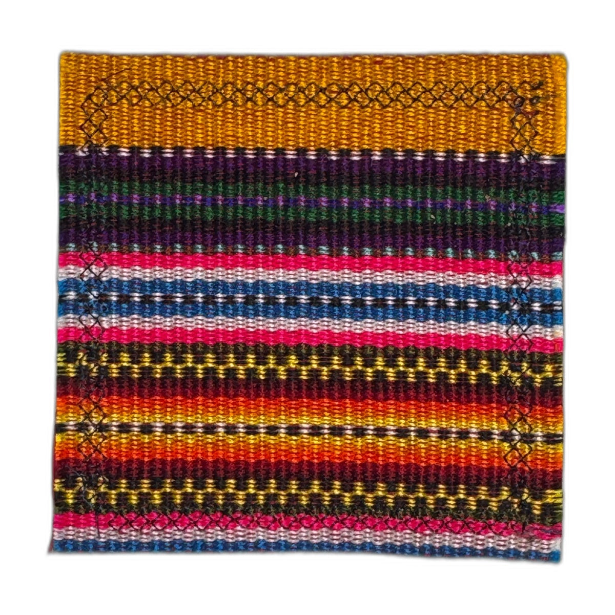 Handmade Guatemalan Textile Coaster Set