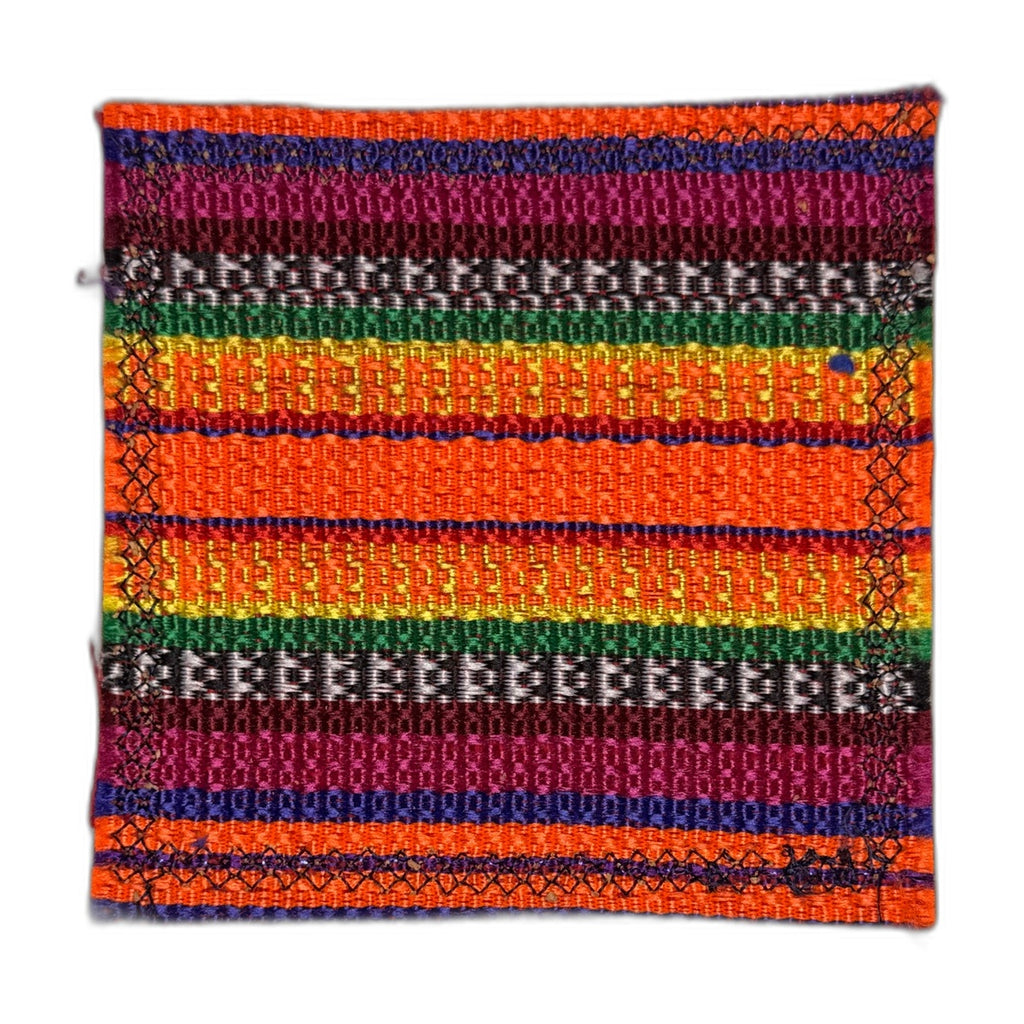 Handmade Guatemalan Textile Coaster Set