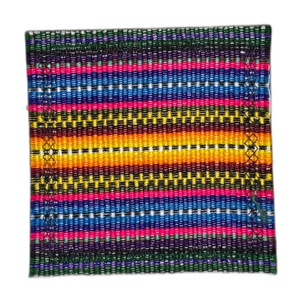 Handmade Guatemalan Textile Coaster Set