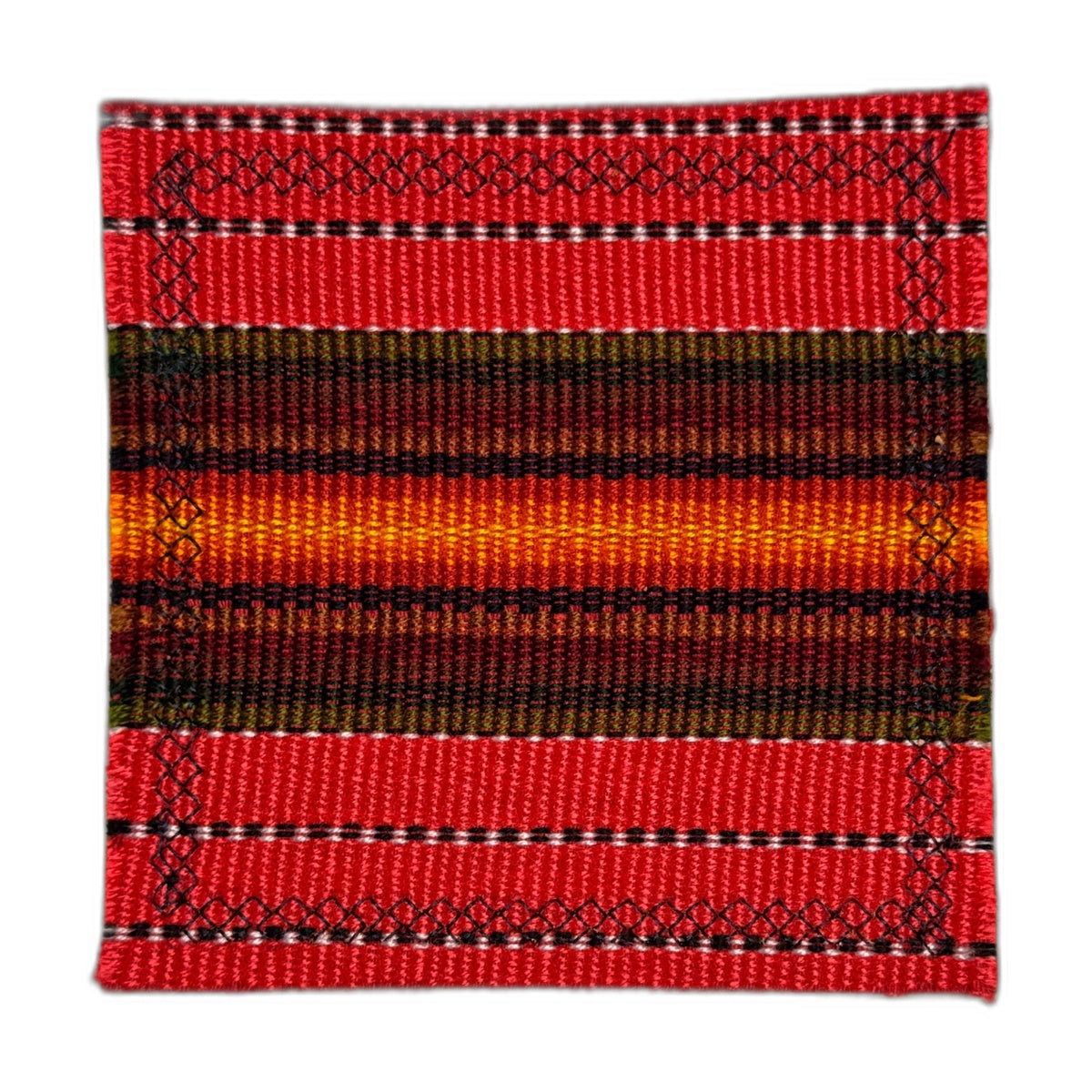 Handmade Guatemalan Textile Coaster Set