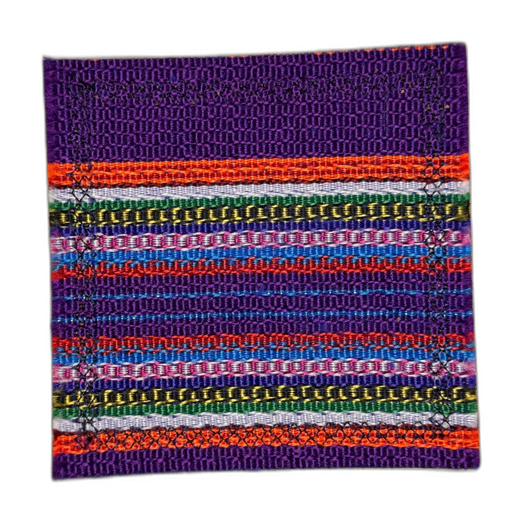 Handmade Guatemalan Textile Coaster Set