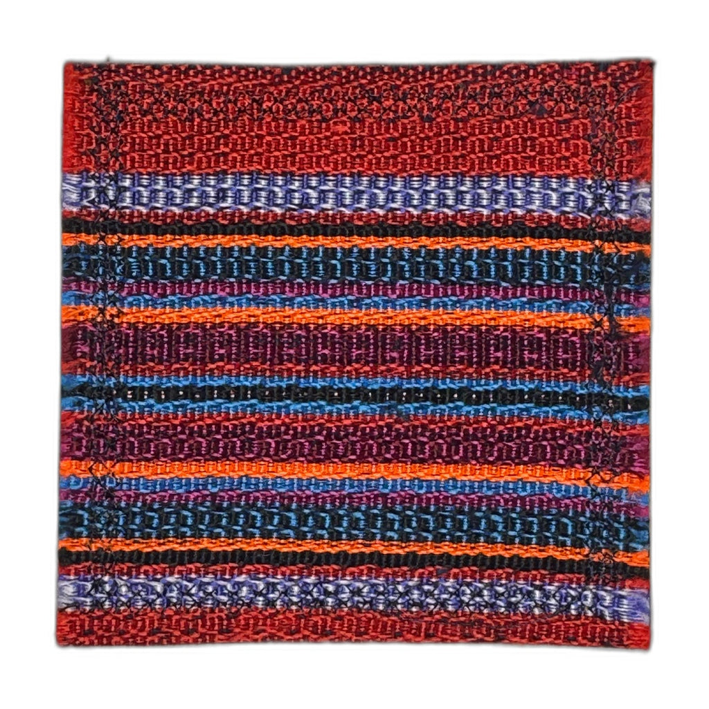Handmade Guatemalan Textile Coaster Set