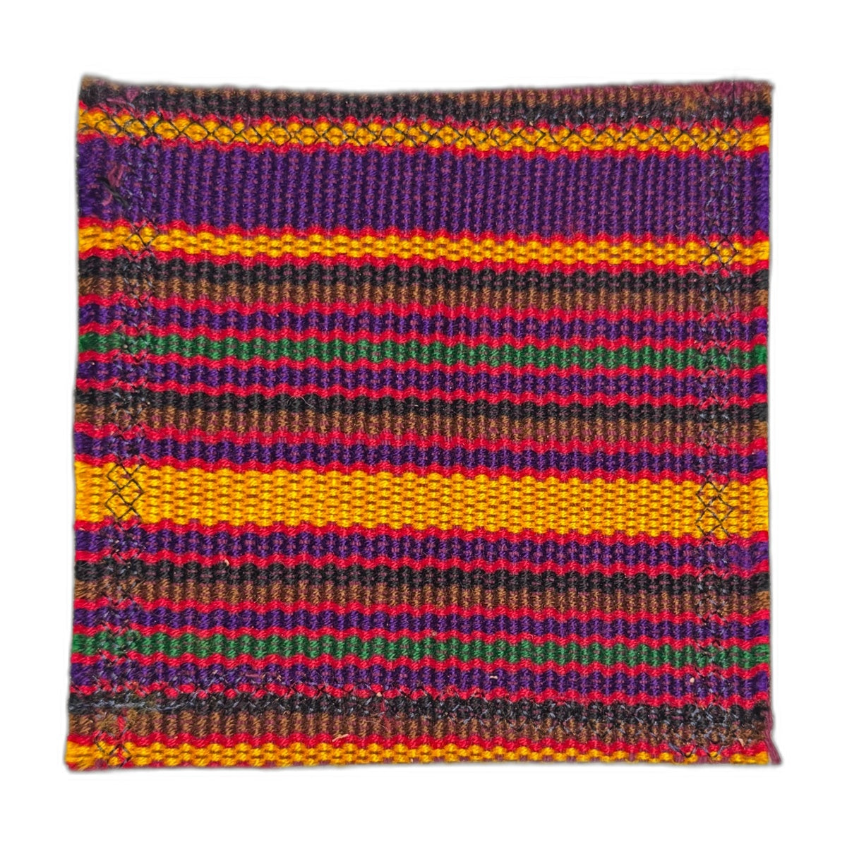 Handmade Guatemalan Textile Coaster Set