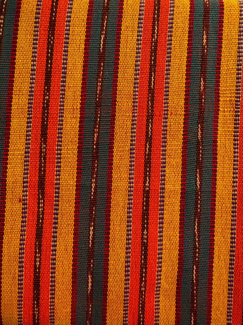 Front Textile: Gold Red Green